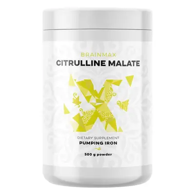 Aminokyseliny BrainMax Citrulline Malate, Citrulin Malát, 500 g