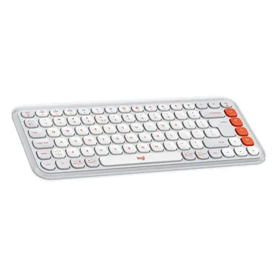 Klávesnice Logitech Pop Icon Keyboard, Off-white - US INTL