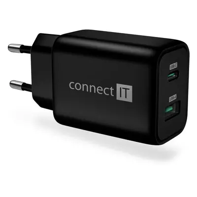 Nabíječka do sítě CONNECT IT Wanderer2 33W PD, černá