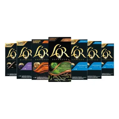 Kávové kapsle L'OR Balanced MixPack Nespresso®* Original 70 ks