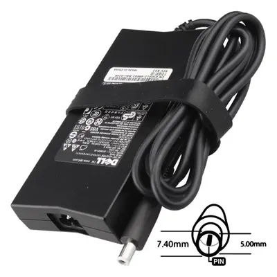 Napájecí adaptér 130W 19,5V, 7.4x5.0, originál DELL