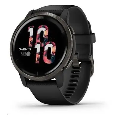 Chytré hodinky Garmin Venu 2 Slate/Black Band