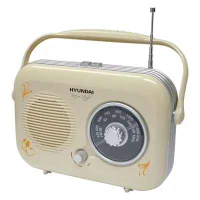 Rádio Hyundai PR 100 B Retro béžový