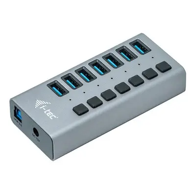 USB Hub i-tec USB 3.0 Charging HUB 7port + napájecí adaptér 36 W