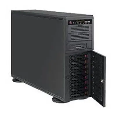 SUPERMICRO Tower/4U 8x 3,5" HS SAS/SATA, 2x 5,25", 1x 5,25" pro 3,5", 668W (80PLUS Platinum)