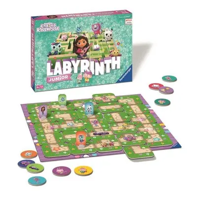 Společenská hra Ravensburger 22686 Labyrinth Junior Gabby's Dollhouse