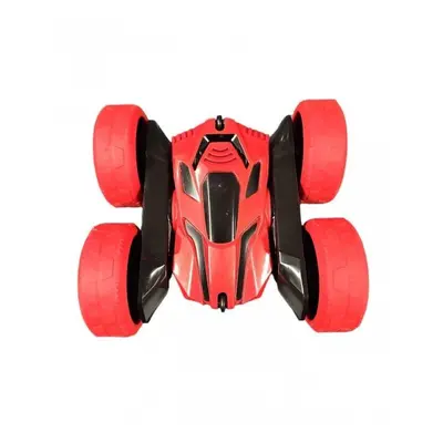 Auto Leventi RC Stunt Car oboustranné otáčení o 360 stupňů červené