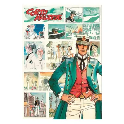 CLEMENTONI Corto Maltese: Dobrodružný námořník 1000 dílků