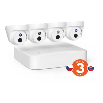 Kamerový systém Tenda K4P-4CR Video PoE Security Kit 4MP, 4-kanálový 4MP PoE NVR + 4 ks 4MP PoE 