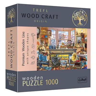 Dřevěné puzzle Trefl Wood Craft Origin puzzle Starožitnictví 1000 dílků