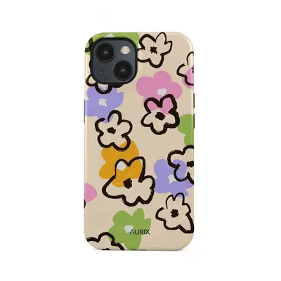 TopQ AURIX MagSafe iPhone 15 Flower Drawing 127351 Sun-127351