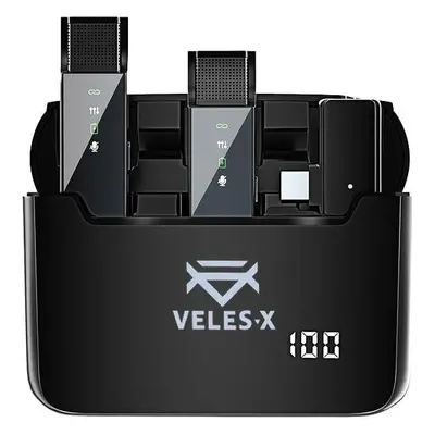 Mikrofon Veles-X Wireless Lavalier Microphone System Dual USB-C