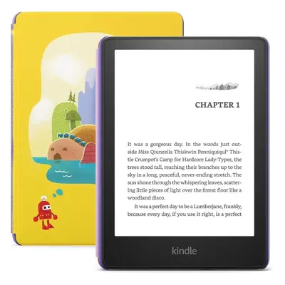 Elektronická čtečka knih Amazon Kindle Paperwhite Kids 2022 16GB Robot Dreams