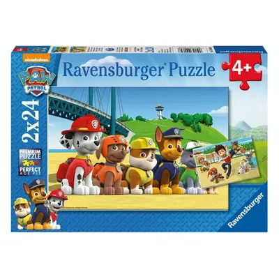 Puzzle Ravensburger 90648 Tlapková Patrola: Stateční psi