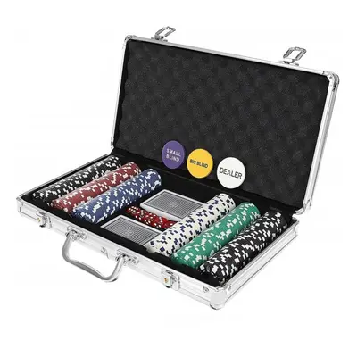 Karetní hra Malatec 23528 Poker set 300 žetonů HQ