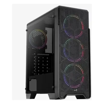 AEROCOOL skříň MLG Ore, Mid tower, 2x USB 3.0, 2x audio, bez zdroje