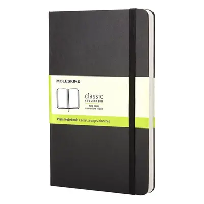 Zápisník MOLESKINE L, tvrdé desky, čistý, černý