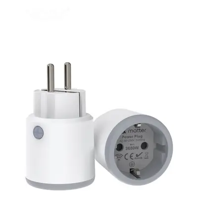 Chytrá zásuvka MOES Matter smart plug 16A (with power monitor)