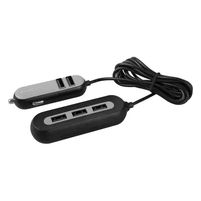 Nabíječka do auta AVACOM CarHUB 2x USB + 3x USB