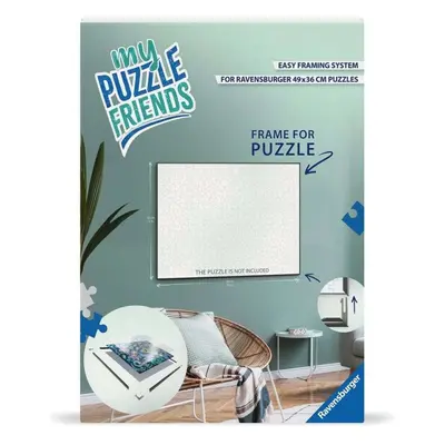 Rámeček Ravensburger 120012474 Rám na puzzle bílý 49 × 36 cm