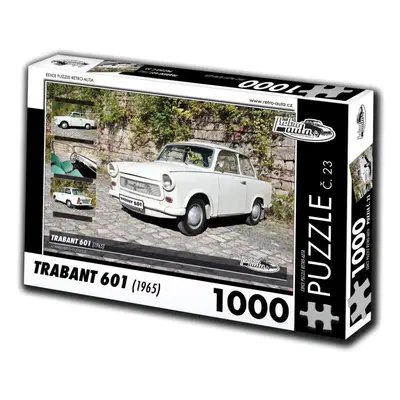 RETRO-AUTA Puzzle č. 23 Trabant 601 (1965) 1000 dílků