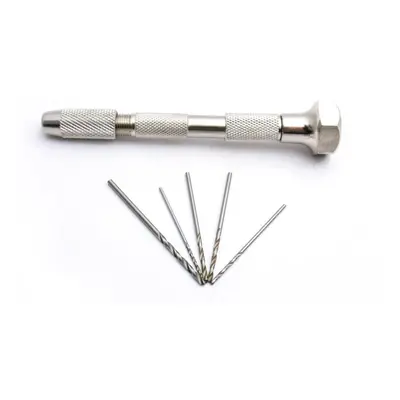 Příslušenství pro modeláře Pin Vice with 5 drills 50831 - vrtací set