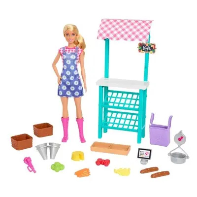 Mattel Barbie® Farmářský stánek s panenkou, HCN22