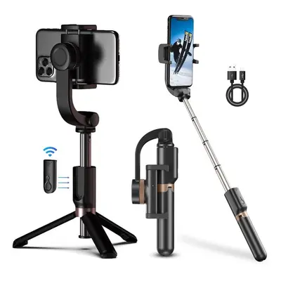 Selfie tyč Apexel Single-Axis Mobile Gimbal Stablizer & Selfie Stick Tripod