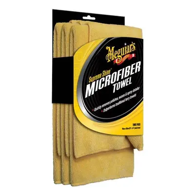 Čisticí utěrka Meguiar's Supreme Shine Microfiber Towel 3 ks