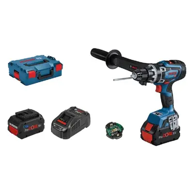 Aku vrtačka BOSCH Aku vrtačka GSR 18V-150 C Professional, 2 x 8.0 Ah ProCore, rychlonabíječka, L