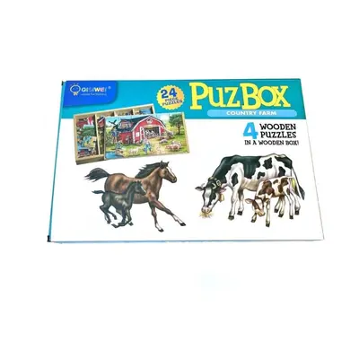 Puzzle Dětské dřevěné puzzle - Farma