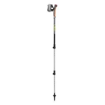 Nordic walking hůlky Leki Traveller Alu black-silvergray-neonyellow 90 - 130 cm