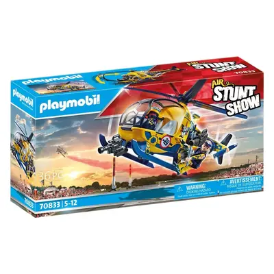 Stavebnice Playmobil 70833 Air Stuntshow Helikoptéra s filmovou posádkou