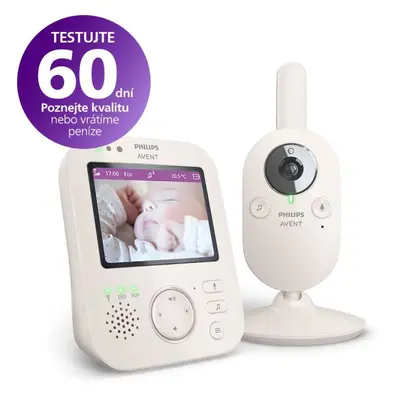 Dětská chůvička Philips AVENT Baby video monitor SCD891/26