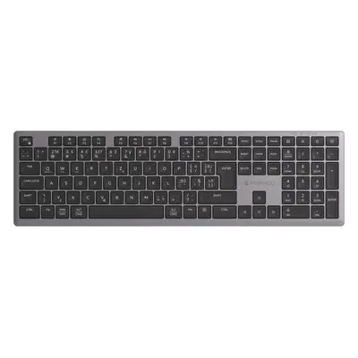 Eternico Wireless Keyboard KS2370 stříbrnočerná - CZ/SK AET-KS2370CSSBN