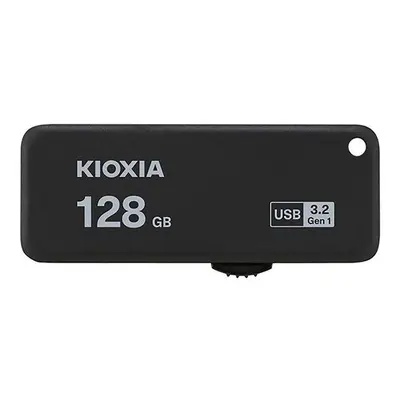 Kioxia USB flash disk, USB 3.0, 128GB, Yamabiko U365, Yamabiko U365, černý, LU365K128GG4