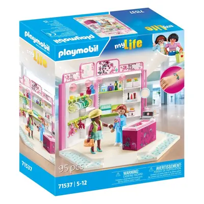 Set figurek a příslušenství Playmobil 71537 Salon krásy