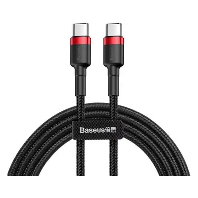 Datový kabel Baseus Cafule Series nabíjecí / datový kabel USB-C na USB-C PD2.0 60W Flash 1m, čer