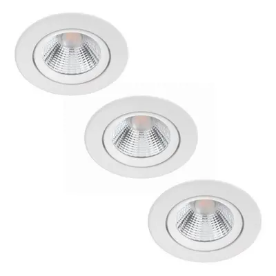 Philips Sparkle SL261 LED zápustné bodové svítidlo 1x5W | 350lm | 2700K - set 3 ks, stmívatelné,