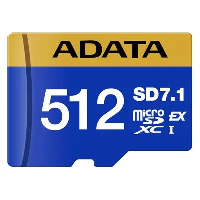 Paměťová karta ADATA MicroSDXC 512GB Premier Extreme