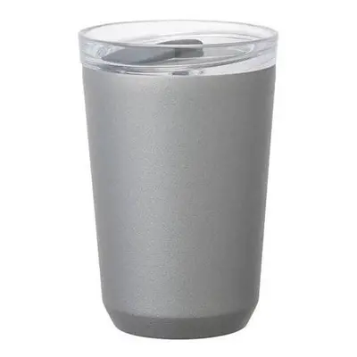 Kinto To Go Tumbler termohrnek stříbrný 360 ml