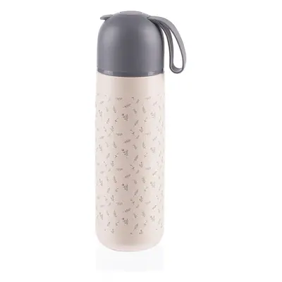 Dětská termoska Zopa Termoska na tekutiny se silikonovým držákem Flowers 400 ml