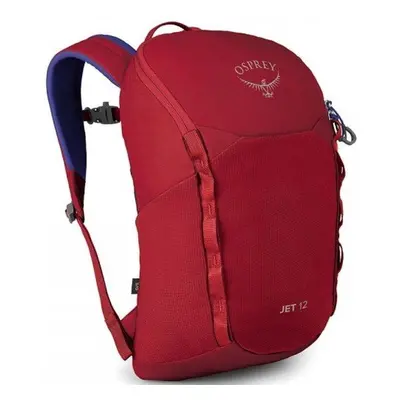 Turistický batoh Osprey Jet 12 II Cosmic Red