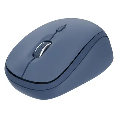 Myš Trust Yvi+ Multi-Device Wireless-Bluetooth Silent Mouse, modrá