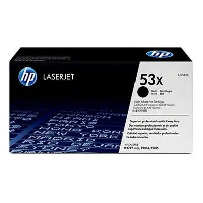 Toner HP Q7553X č. 53X černý originální