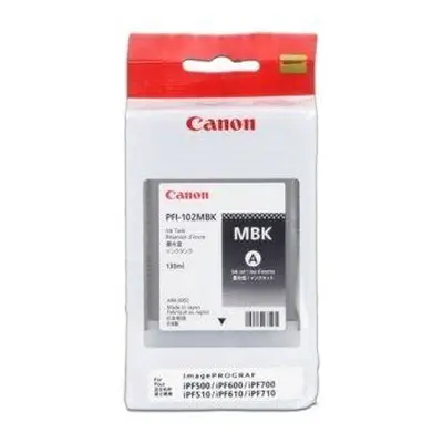 Cartridge Canon PFI-102MBK matná černá