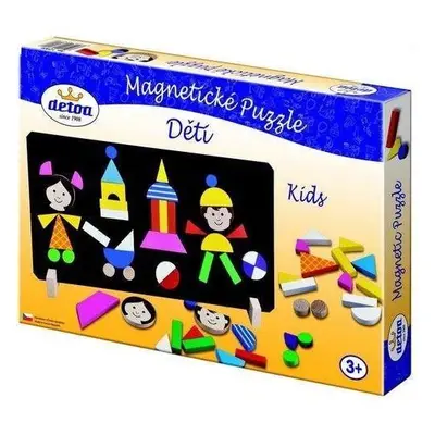 Puzzle Detoa Magnetické puzzle Děti