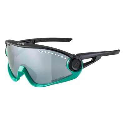 Cyklistické brýle 5W1NG turquoise-black matt