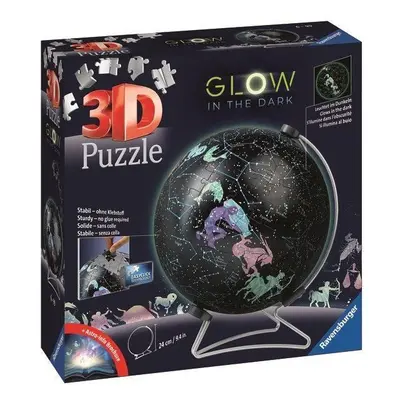 3D puzzle Puzzle-Ball Svítící globus: Hvězdná obloha 180 dílků