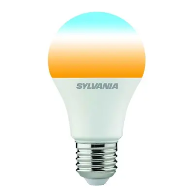 Sylvania 0028902 LED chytrá žárovka 1x8,5W | E27 | 806lm | 2700-6500K - stmívatelná, Wi-Fi, bílá